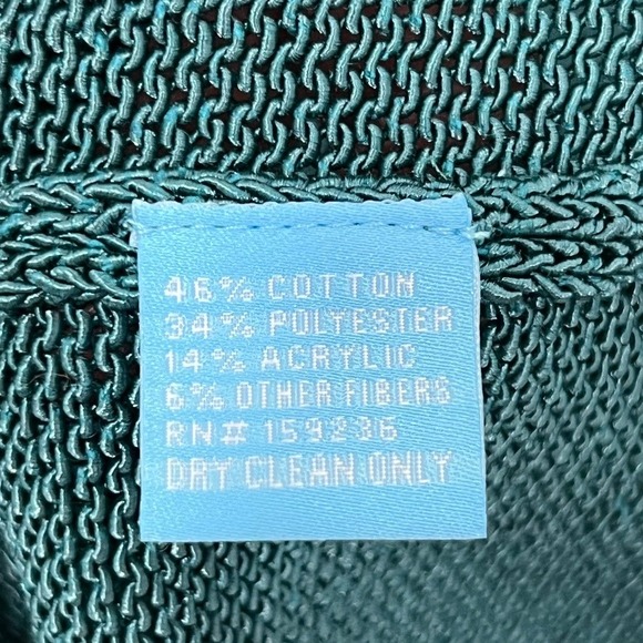 J Mclaughlin Donovan Sweater XS NWT $198 Green Knit Long Sleeve Havana Cotton - Picture 6 of 7